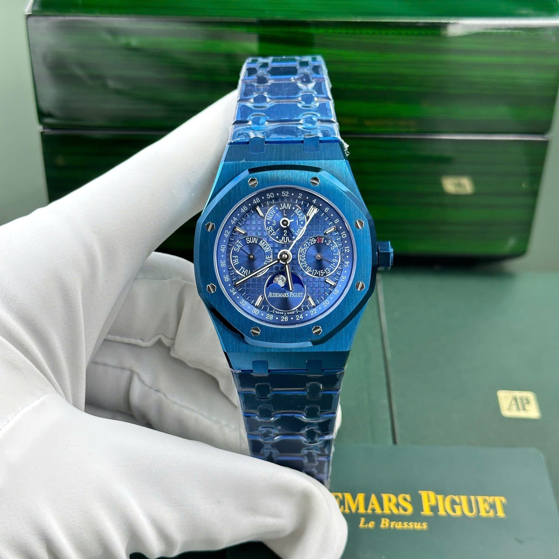 Dong-Ho-Audemars-Piguet-Royal-Oak-Perpetual-Calendar-26579CS-Replica-11-Mau-Xanh-Nha-May-BBR-41mm-4-1