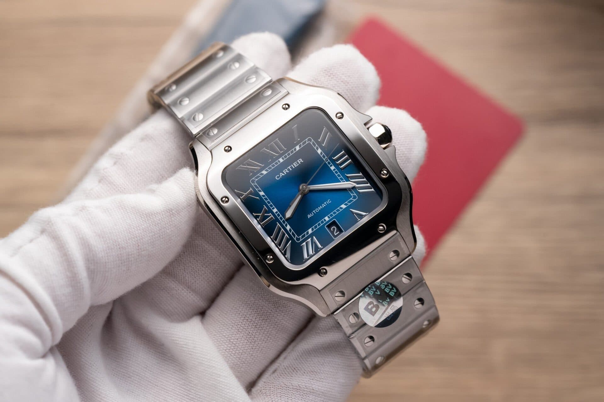 Dong-Ho-Cartier-Santos-de-Cartier-WSSA0013-Rep-11-Blue-Dial-BV-39-3-1