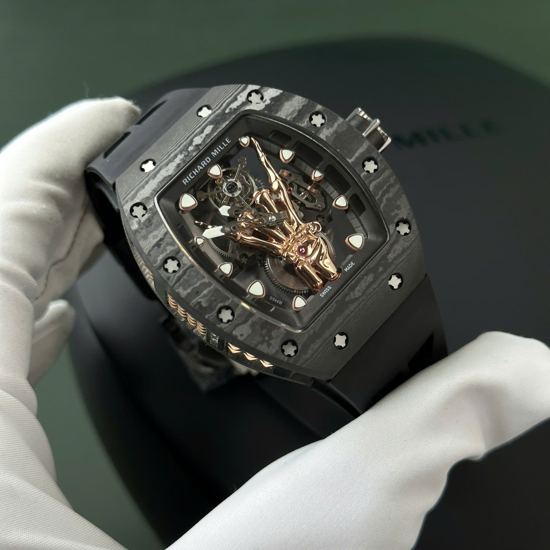 Dong-Ho-Richard-Mille-RM66-Flying-Tourbillon-Replica-1-1-Vo-Full-Carbon-42.7×49-3-1