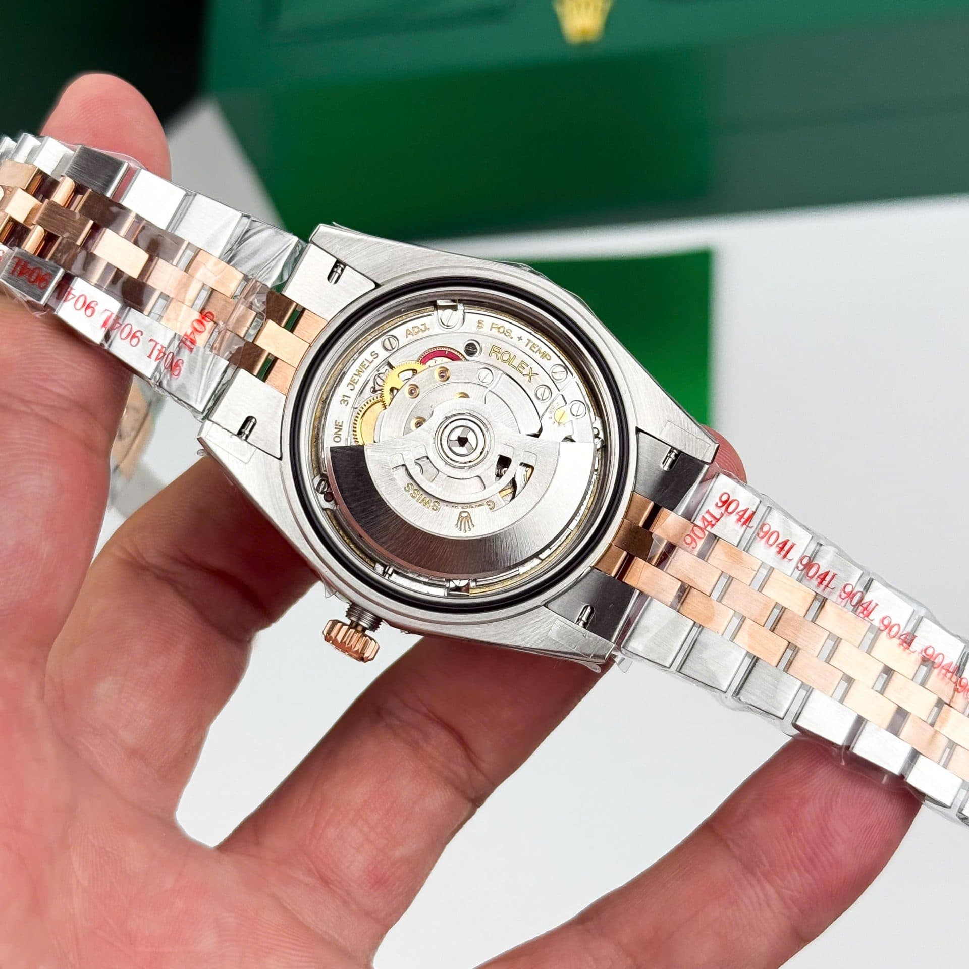 Dong-Ho-Rolex-DateJust-126331-Replica-11-Mat-Chocolate-Coc-So-Dinh-Da-41mm-12-1