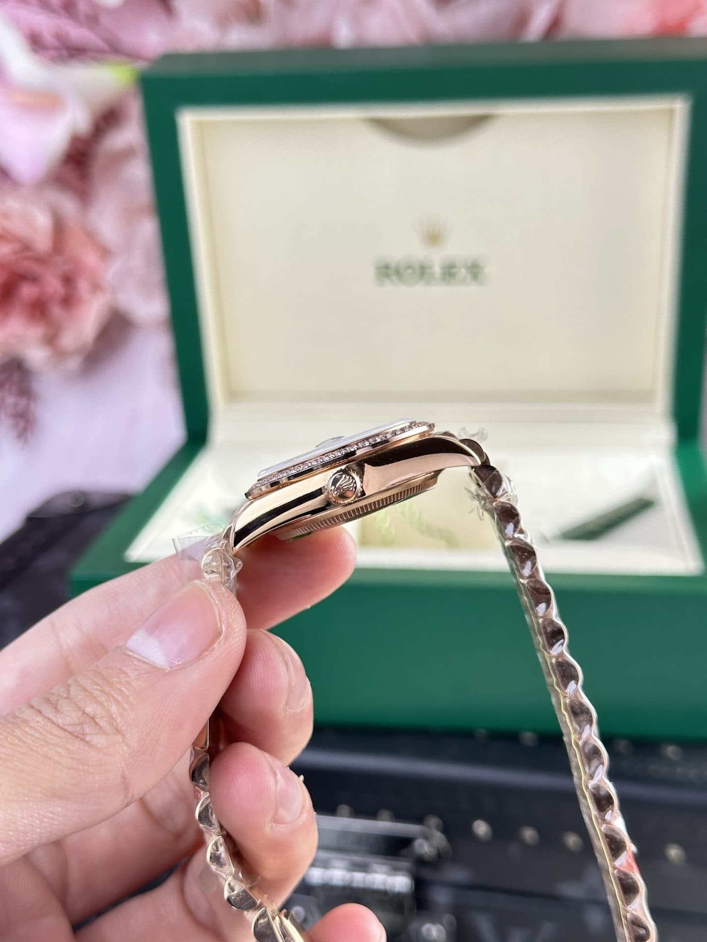 Dong-Ho-Rolex-DateJust-278285-Replica-11-Nu-Dinh-Da-Swarovski-31mm-3-1