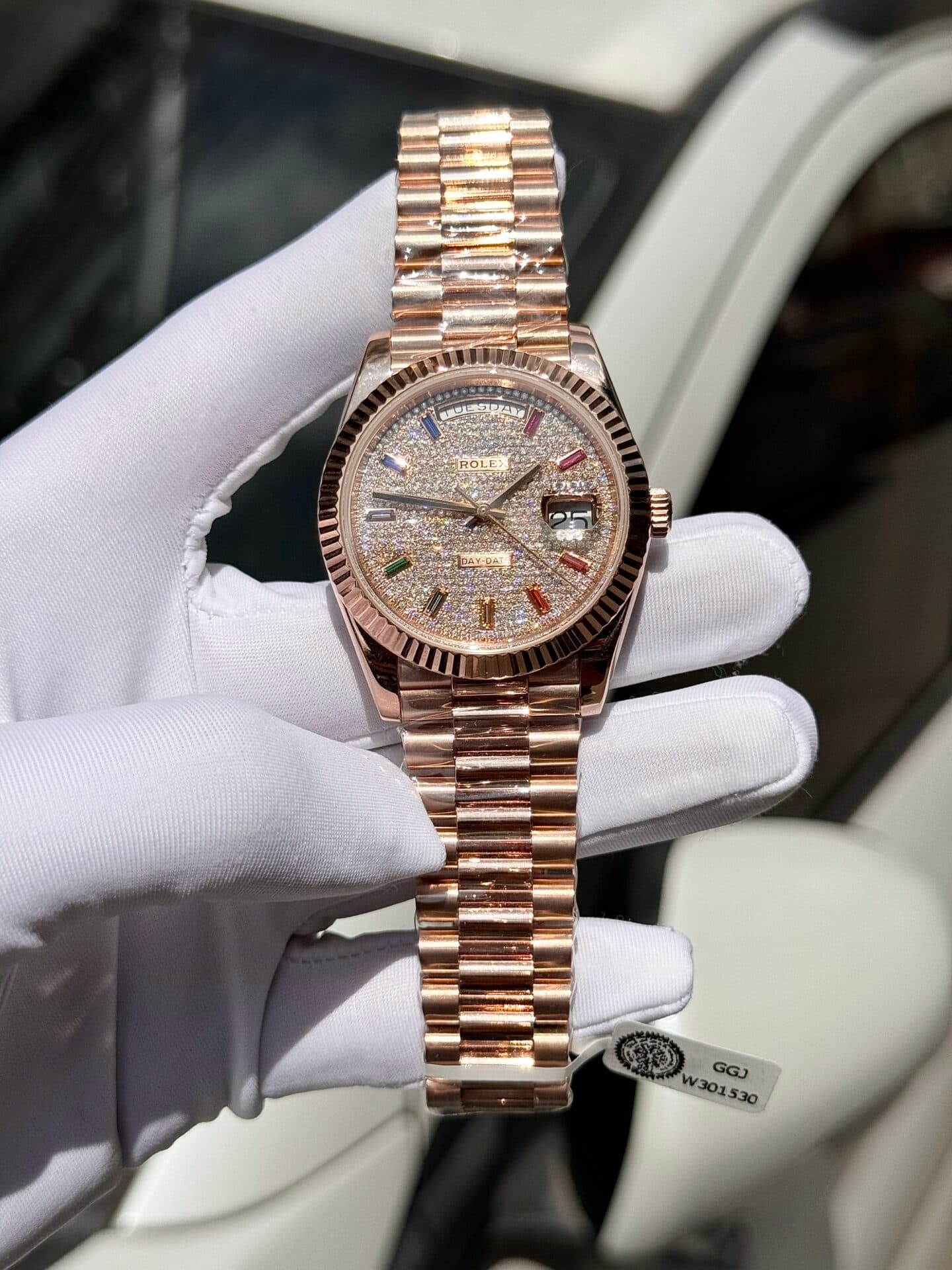 Dong-Ho-Rolex-Day-Date-Boc-Vang-Dinh-Moissanite-Full-Mat-GM-V2-40mm-6-1
