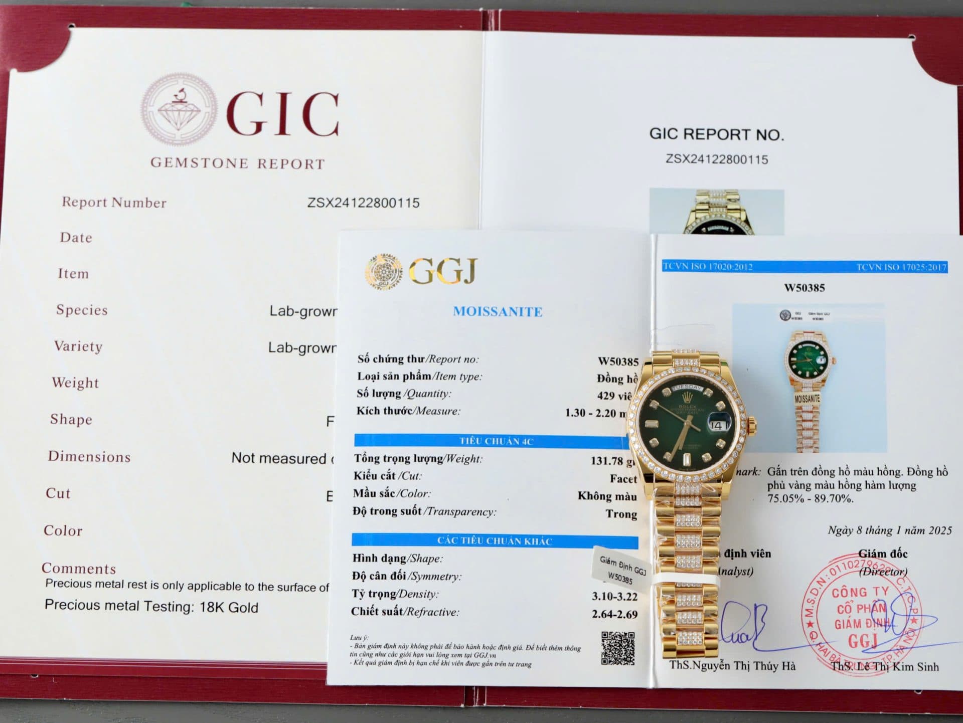 Dong-Ho-Rolex-Day-Date-Che-Tac-Mat-Xanh-Ombre-Boc-Vang-That-Dinh-Kim-Cuong-Moissanite-36mm-1-1