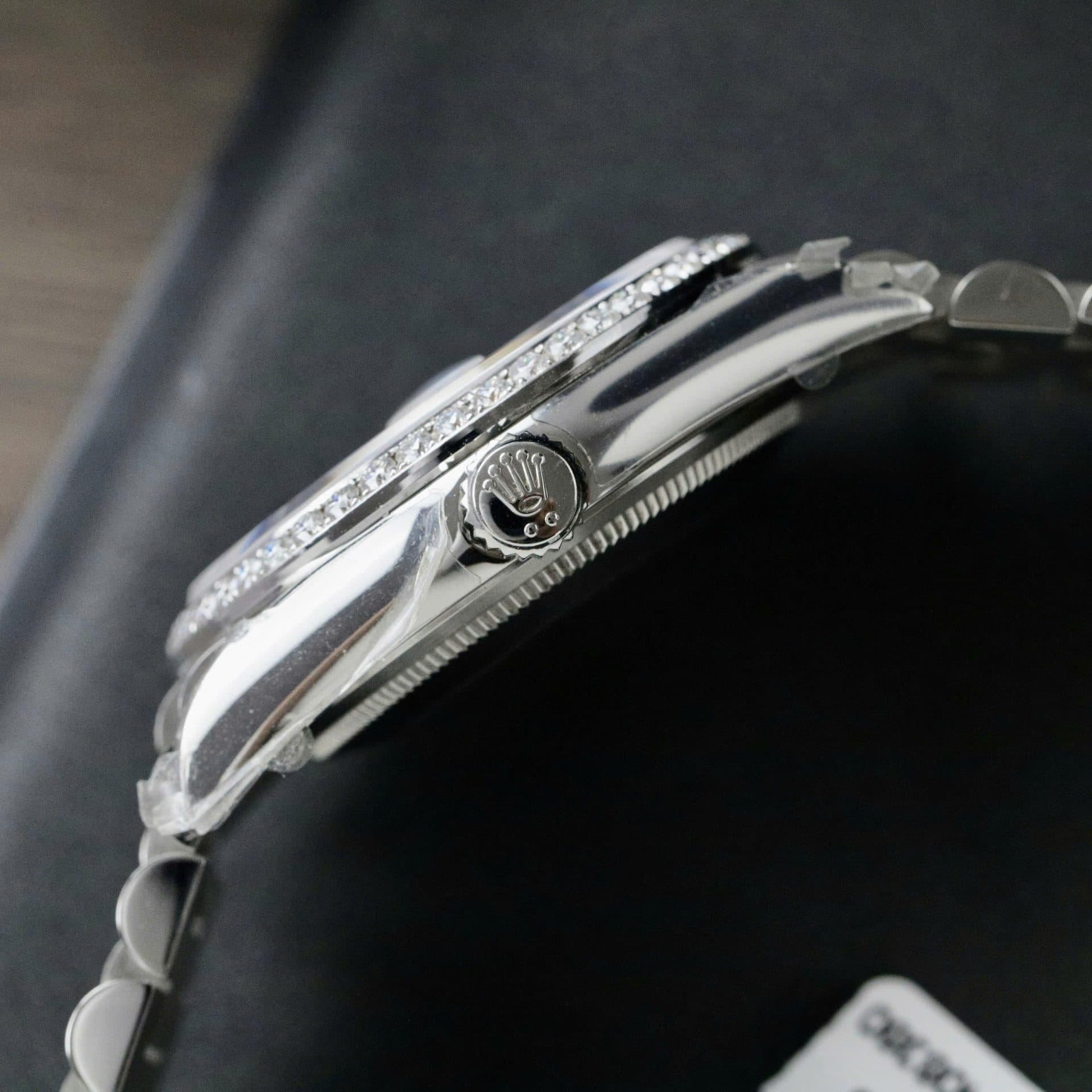 Dong-Ho-Rolex-Day-Date-Mat-MOP-Che-Tac-Dinh-Kim-Cuong-Moissanite-36mm-7-1