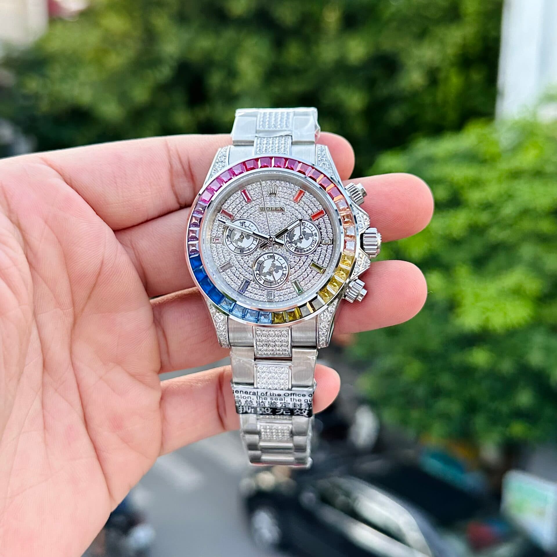 Dong-Ho-Rolex-Daytona-Rainbow-Super-Fake-Cao-Cap-40mm-5-1