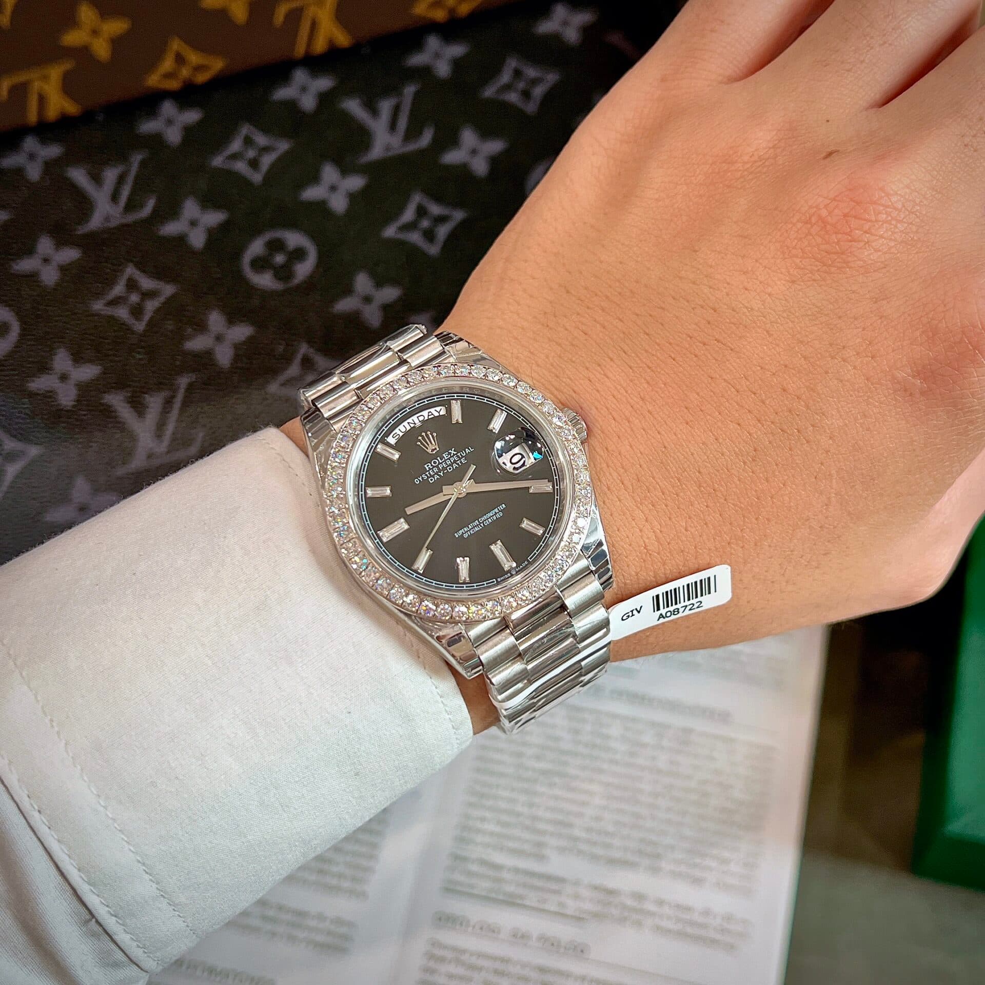 Dong-Ho-Rolex-Nam-Dinh-Kim-Cuong-Moissanite-Day-Date-Rep-11-40mm-2-1