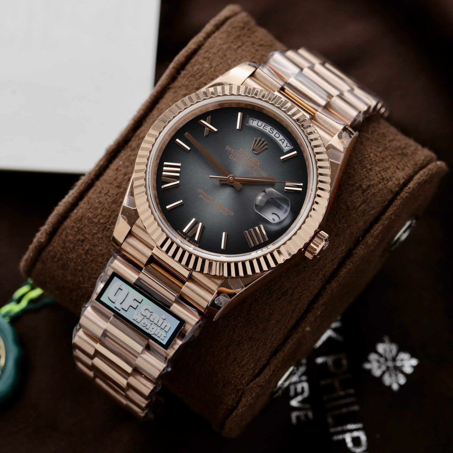 Dong-Ho-Rolex-Nam-Rep-11-Day-Date-Gray-Ombre-185-Grams-Nha-May-QF-40mm-3-1