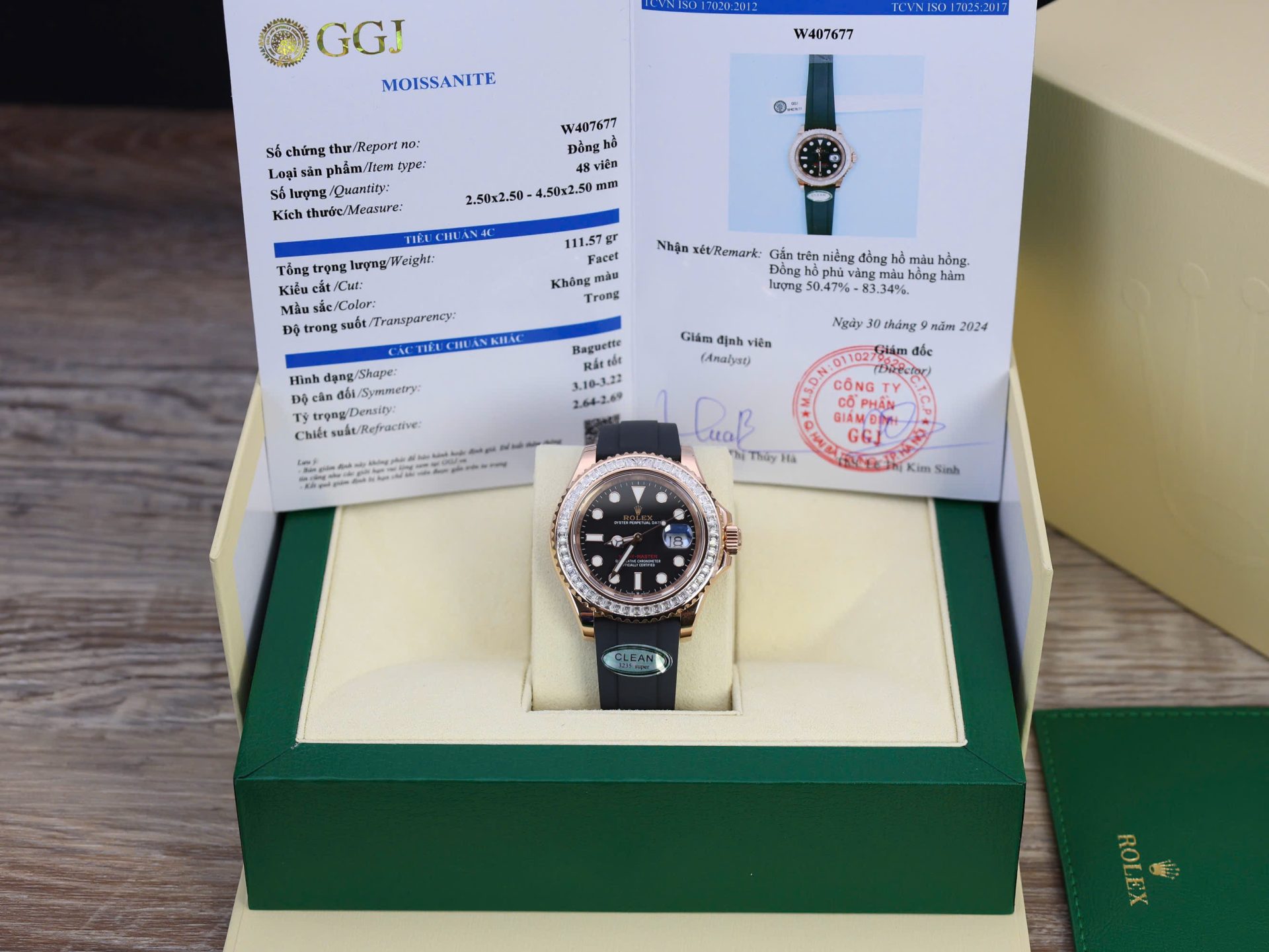 Dong-Ho-Rolex-Yacht-Master-Che-Tac-Boc-Vang-Dinh-Kim-Cuong-Moissanite-Baguette-Hong-Kong-40mm-12-1