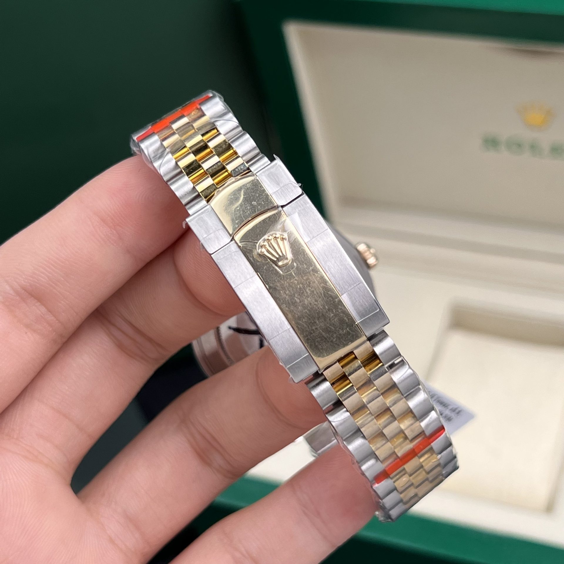 Dong-Ho-Rolex-Che-Tac-DateJust-Nam-Boc-Vang-That-18K-Mat-MOP-GM-Factory-41mm-1-1