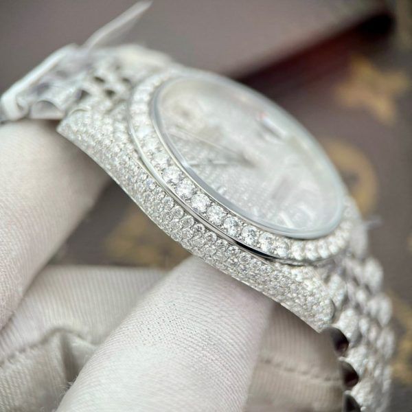 Dong-Ho-Rolex-Dinh-Full-Kim-Cuong-Moissanite-DateJust-Replica-4-1