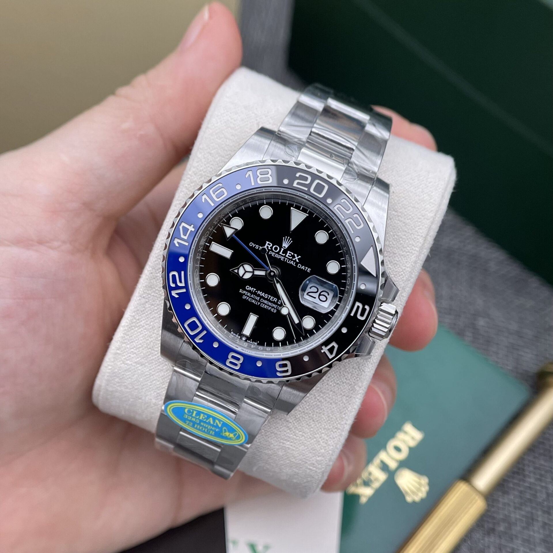 Dong-Ho-Rolex-GMT-Master-II-116710BLNR-Replica-11-Batman-40mm-4-1