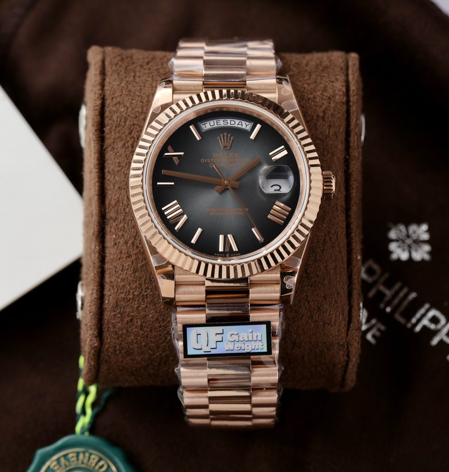 Dong-Ho-Rolex-Nam-Rep-11-Day-Date-Gray-Ombre-185-Grams-Nha-May-QF-40mm-2-1