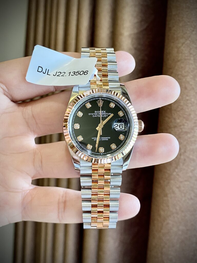 Dong-Ho-Rolex-Boc-Vang-Hong-Mat-Den-Nha-May-GM-DateJust-36mm-6-1