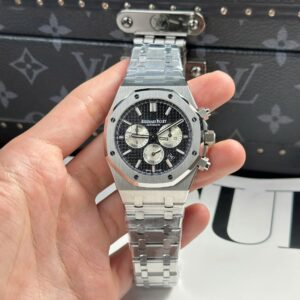 Audemars Piguet Replica Watch Royal Oak 26331 Chronograph Dial Black 41mm