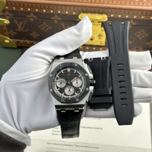 Audemars Piguet Royal Oak Offshore Chronograph 26420 Replica Watch Black Dial APP Factory 43mm