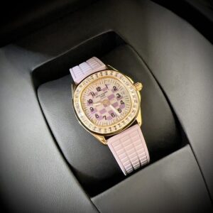 Patek Philippe Aquanaut 5072R Women’s Replica Watch Pink PPF 35.6mm
