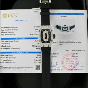 Richard Mille RM007 Moissanite Diamonds Custom 36mm Super Clone Watch