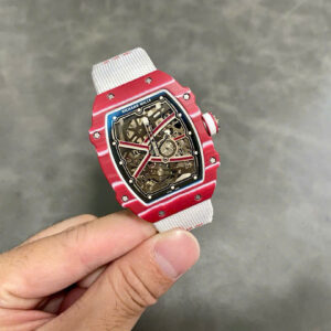 Richard Mille RM67-02 Best Replica Watch Red Carbon Weight 37 Grams 38.7×47.52mm