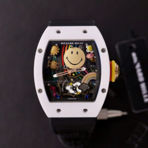Richard Mille RM88 Smiley Nato Fabric Strap 42mm Super Clone Watch