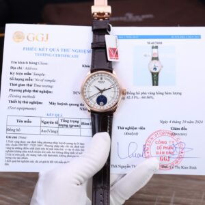 Rolex Cellini Moonphase Replica Watch Gold Wrapped KZ Factory 39mm