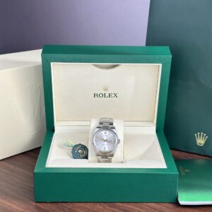 Rolex Oyster Perpetual 126000 Silver Dial 36mm Super Clone Watch