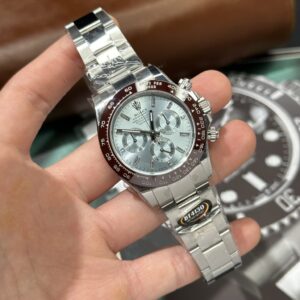 Rolex Cosmograph Daytona 126503 Ice Blue Dial Watch 40mm Super Clone Watch