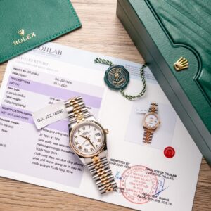 Rolex DateJust 126233 Replica Watch Gold Wrapped White Dial GM Factory 36mm