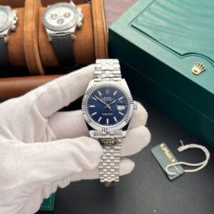 Rolex DateJust 126334 Blue Fold Dial Replica Watch Clean Factory 41mm