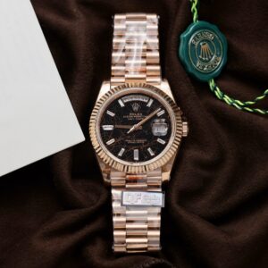 Rolex Replica Watch Day-Date 228235 Lava Dial Weight 185 Grams QF Factory 40mm