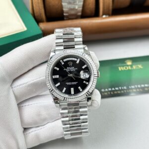 Rolex Day-Date 228236 Black Dial 40mm Super Clone Watch