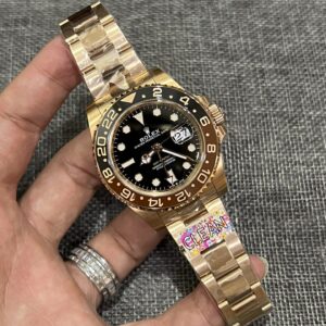 Rolex GMT-Master II 126715CHNR Replica Watch Root Beer Clean Factory 40mm