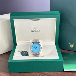 Rolex Oyster Perpetual 124300 Ice Blue Dial 41mm Super Clone Watch