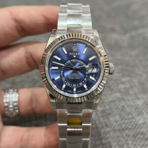 Rolex Sky Dweller 326935 Blue Dial Replica 1:1 Watch Noob Factory 42mm