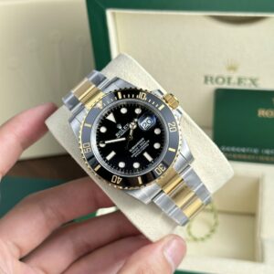 Rolex Replica Watch Submariner Date 126613LN Demi Gold Black Dial VS Factory 41mm