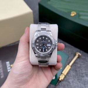 Rolex Yacht-Master 116622 Replica Watch Grey Dial Clean Factory 40mm