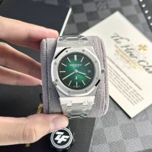 Audemars Piguet Royal Oak Jumbo 16202ST Green Dial 39mm Super Clone Watch