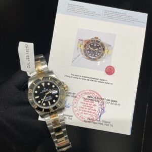 Rolex Submariner Gold Wrapped 41mm Super Clone Watch