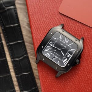 Cartier Santos De Cartier WSSA0039 Black Dial 39.8mm Super Clone Watch