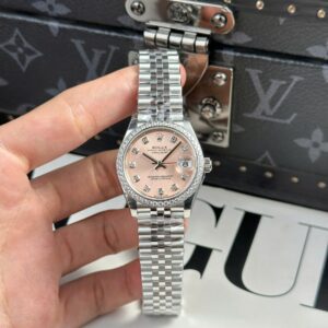 Rolex DateJust MOP Bezel CZ Diamond 31mm Super Clone Watch