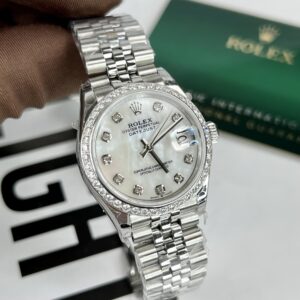 Rolex DateJust Jubilee Strap MOP Dial Watch 31mm Super Clone Watch