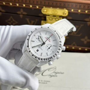 Omega Speedmaster White Side of the Moon White Ceramic 44mm Super Clone Watch