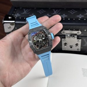 Richard Mille RM35-02 Full Carbon Case Blue 44mm Super Clone Watch