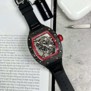 Richard Mille RM055 Black Carbon 45mm Super Clone Watch