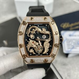 Richard Mille RM057 Jackie Chan With Full Diamonds 44mm Super Clone Watch