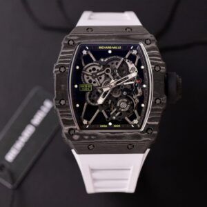 Richard Mille RM35-01 Carbon Rubber Strap 44mm Super Clone Watch