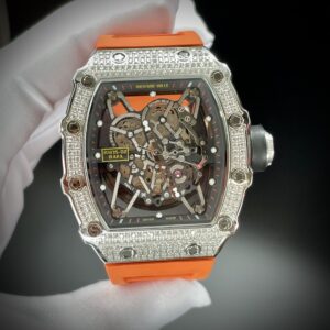 Richard Mille RM35-02 Orange Rubber Strap 44mm Super Clone Watch