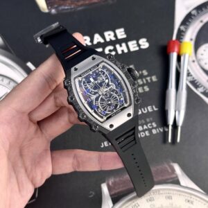 Richard Mille RM21-02 Tourbillon Aerodyne Rubber Strap 43mm Super Clone Watch