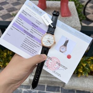 Rolex Cellini 50505 Gold Wrapped Leather Strap 39mm Super Clone Watch