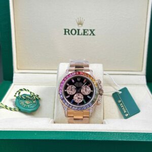 Rolex Daytona Rainbow 116595 40mm Super Clone Watch