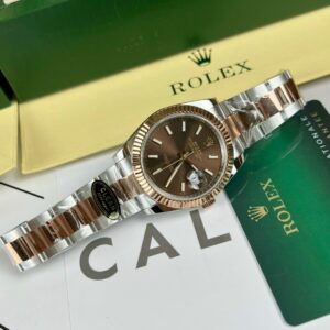 Rolex DateJust 126331 Chocolate Dial Oyster Strap Watch 41mm Super Clone Watch